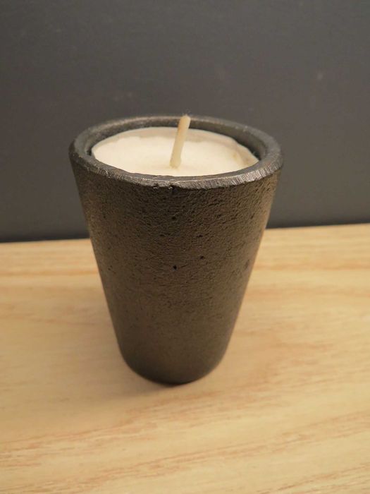 świecznik żeliwny dwustronny IKEA