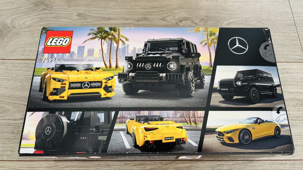 Lego Speed Champions Mercedes AMG G 63 & SL 63 NOVO