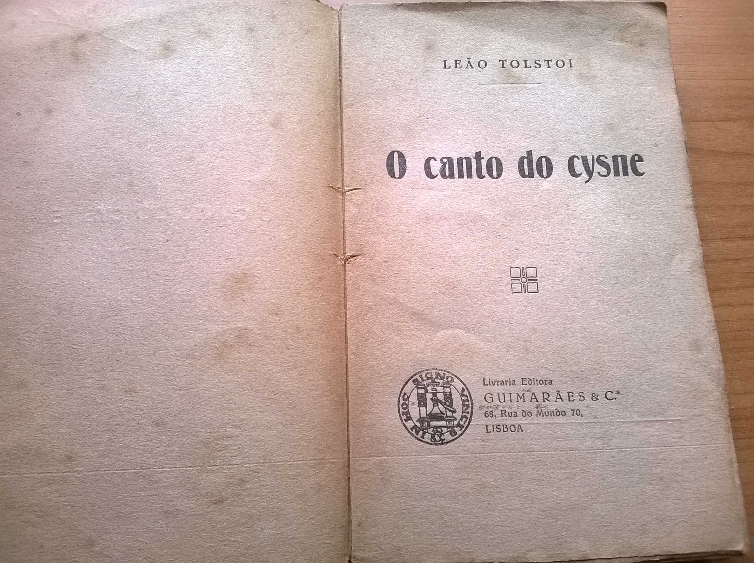 O Canto do Cysne - Leão Tolstoi