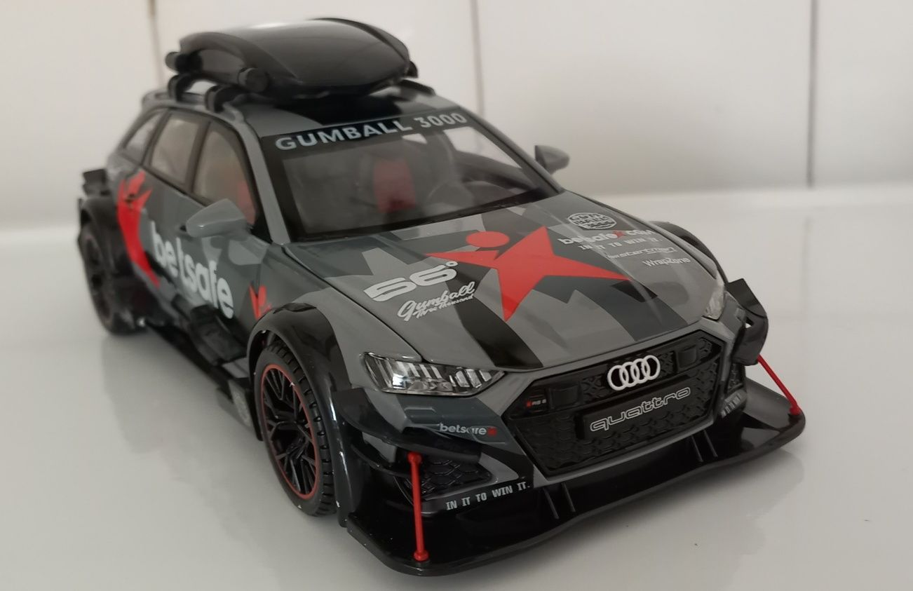 Miniatura Audi RS6 esc 1:24