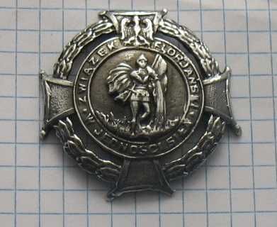 Odznaka strażacka Związek Floriański OSP