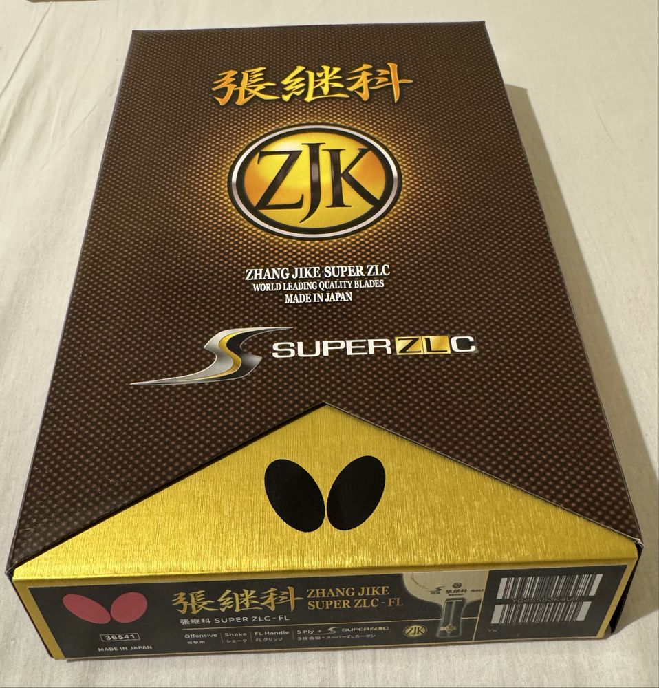 Deska Butterfly Zhang Jike Super ZLC uchwyt FL wklęsły