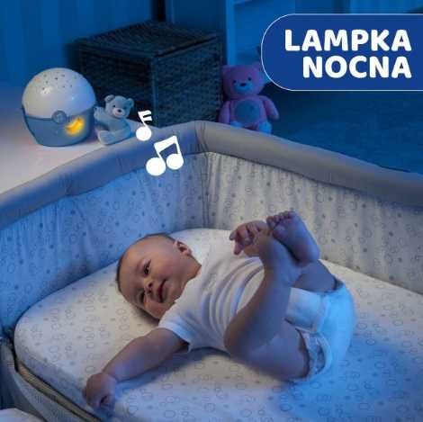 Chicco Next2Stars Lampka Projektor gwiazdek na łóżeczko Róż CHI062348