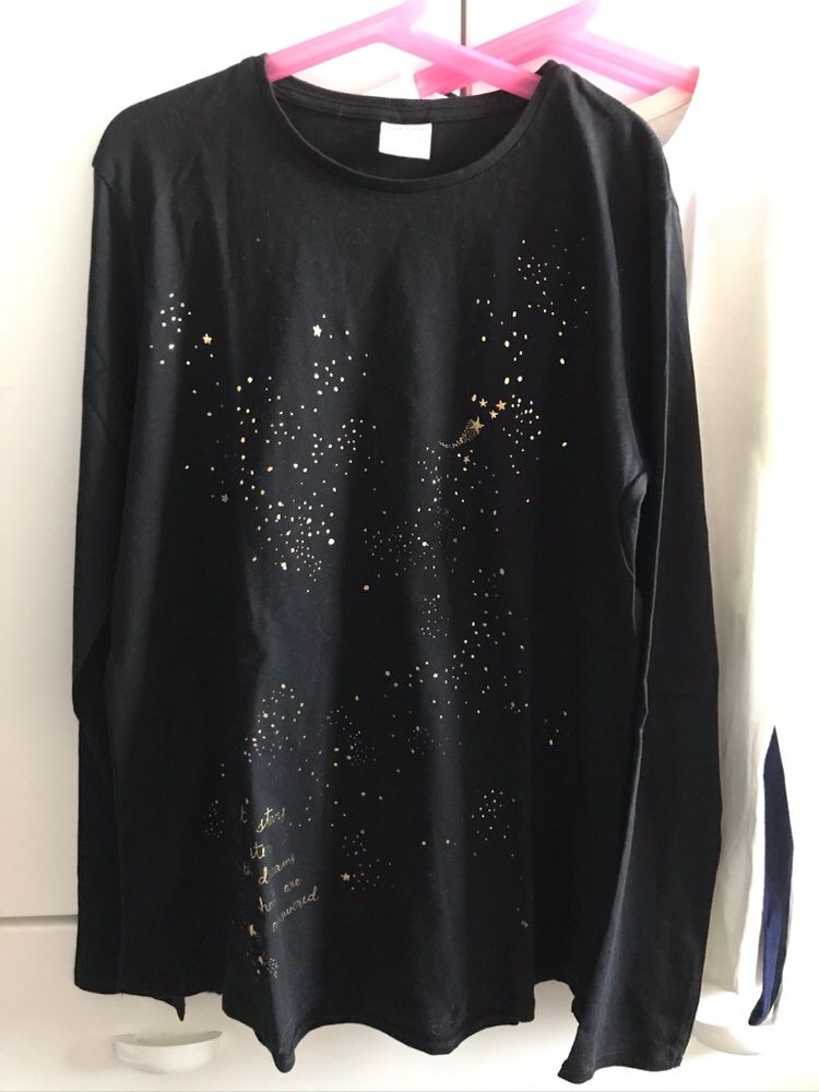 Zara Koszulka Long sleeve 13/14 lat 164cm Nowa bez metek