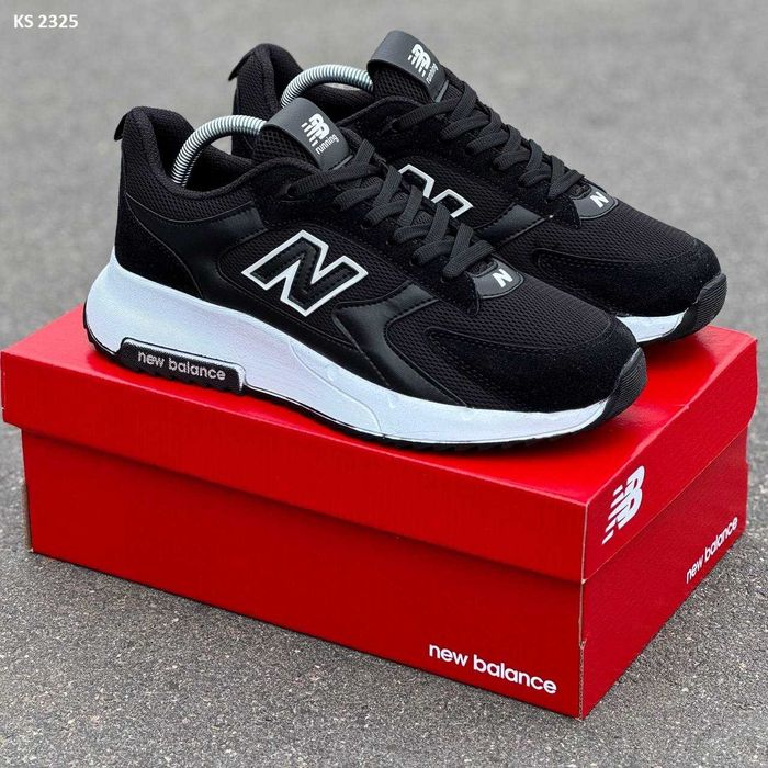 Кросівки New Balance Black White. Арт: KS 2325