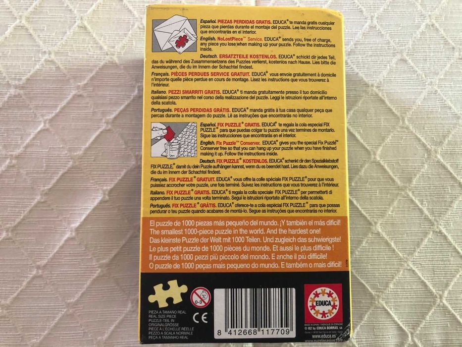 Puzzle Miniatura Anne Geddes (1000 peças)