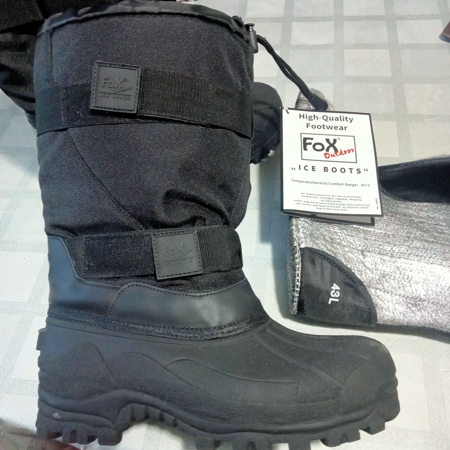 Взуття зимове MFH Fox thermo -40