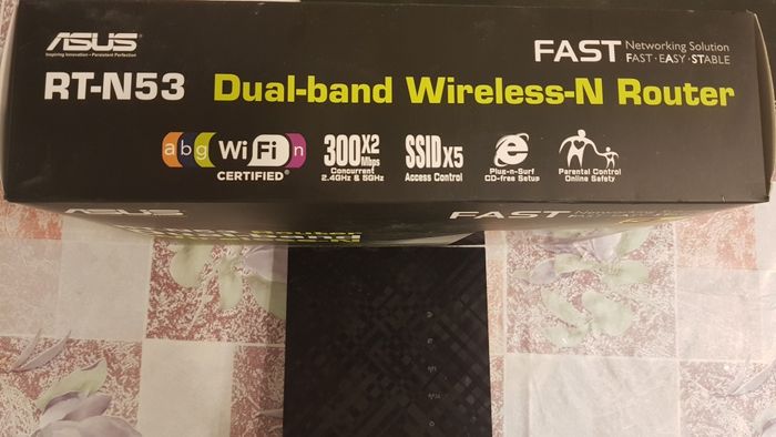 Wi-Fi роутер ASUS RT-N53 Двухдиапазонный маршрутизатор