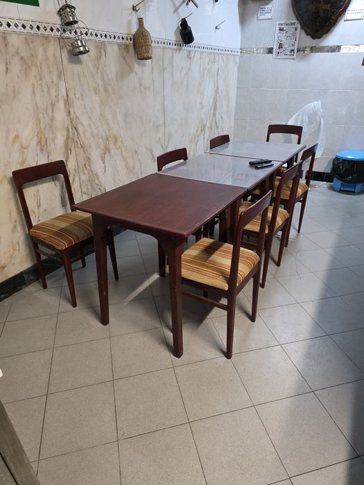 Mesas e cadeiras  restaurante