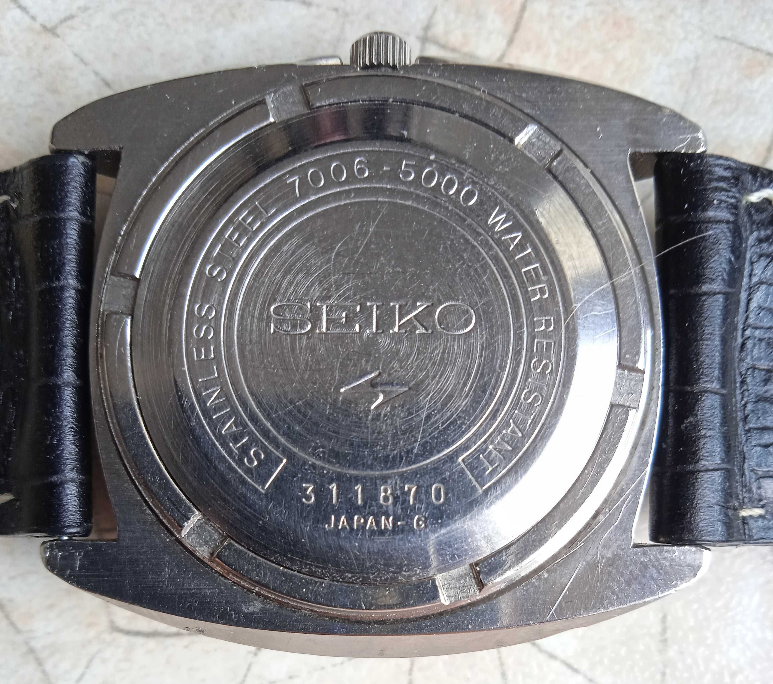 Zegarek Seiko, Auto, TV dial, 1970s