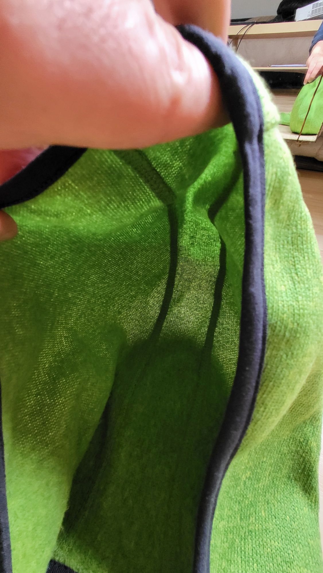 softshell bluza kurtka trekking z kapturem piekna S Mint Green