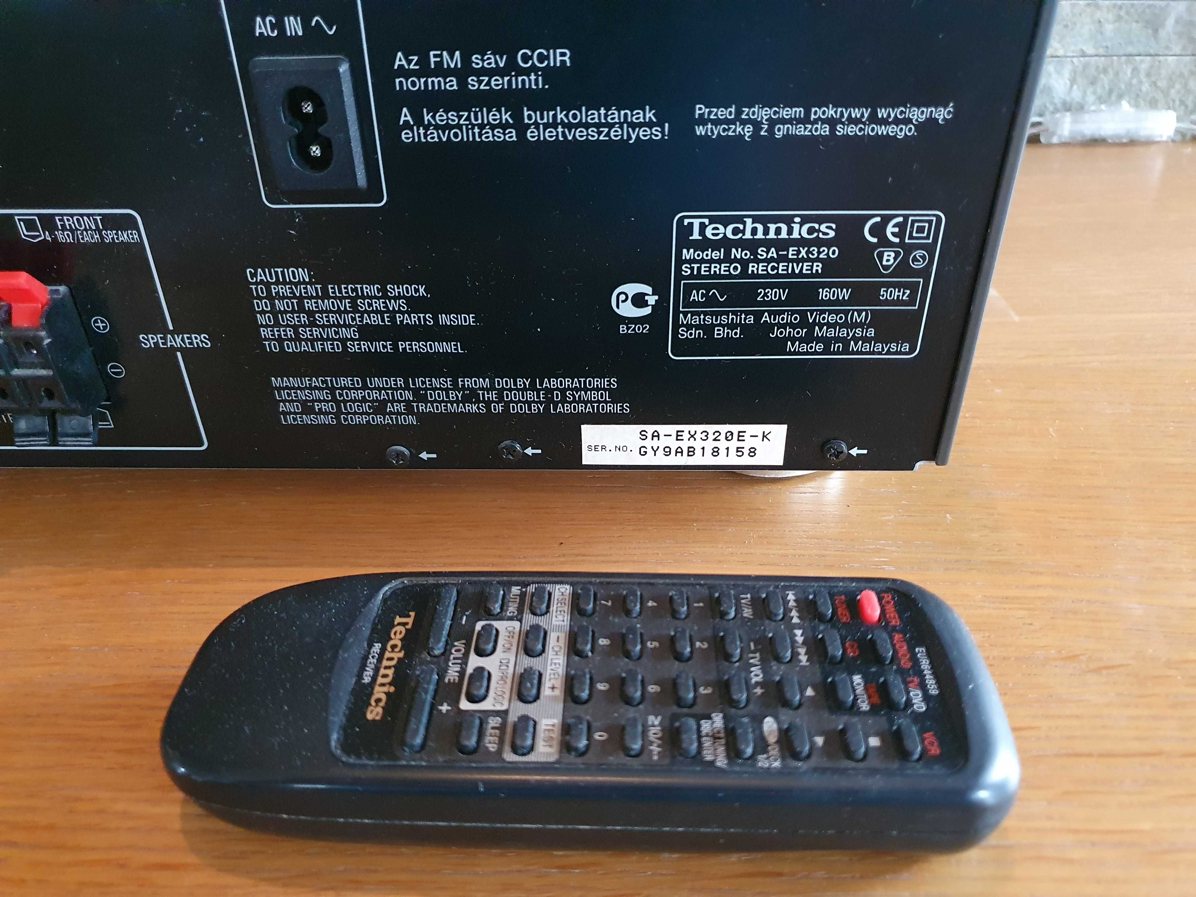 Technics SA-EX320 amplituner