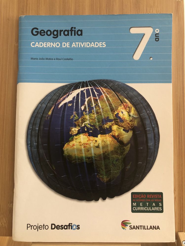 Geografia 7.ºano Caderno de atividades