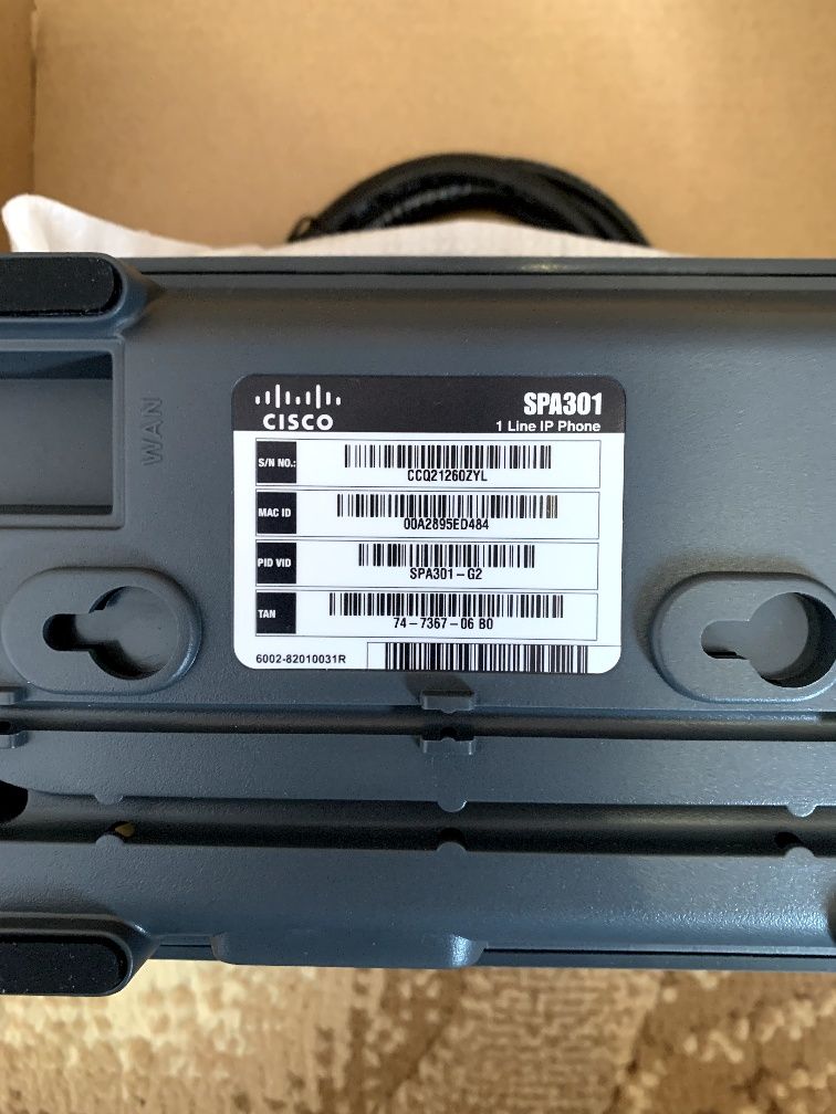 ІР-телефон CISCO spa301-2G