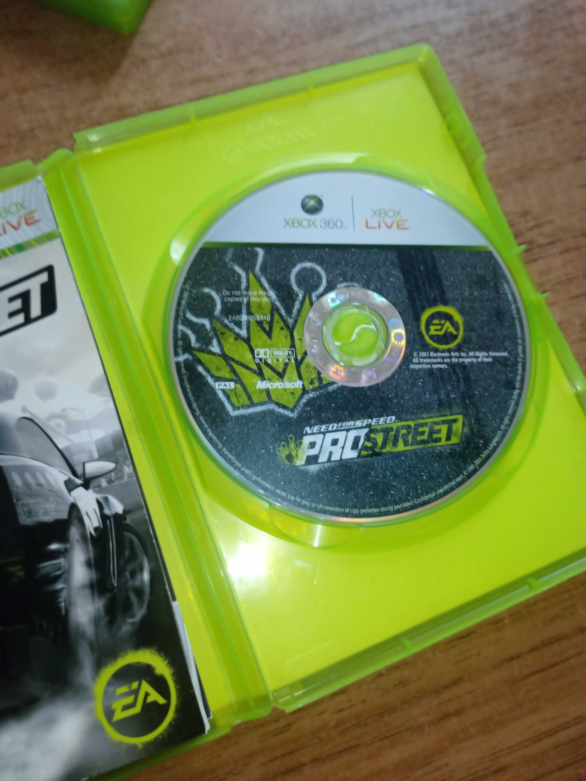 Xbox 360 Need For Speed ProStreet 
w Wałbrzychu (adres pv dzwoń)
