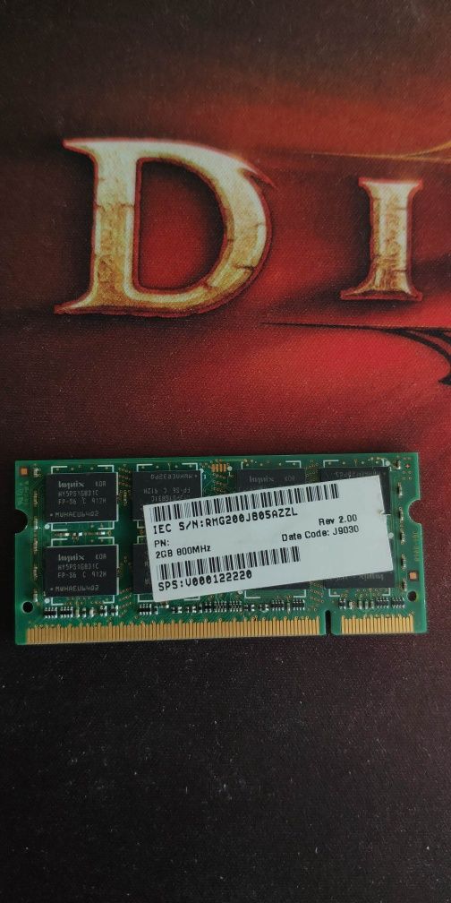 Memórias DDR3 e DDR2 para portátil ( ler descrição)