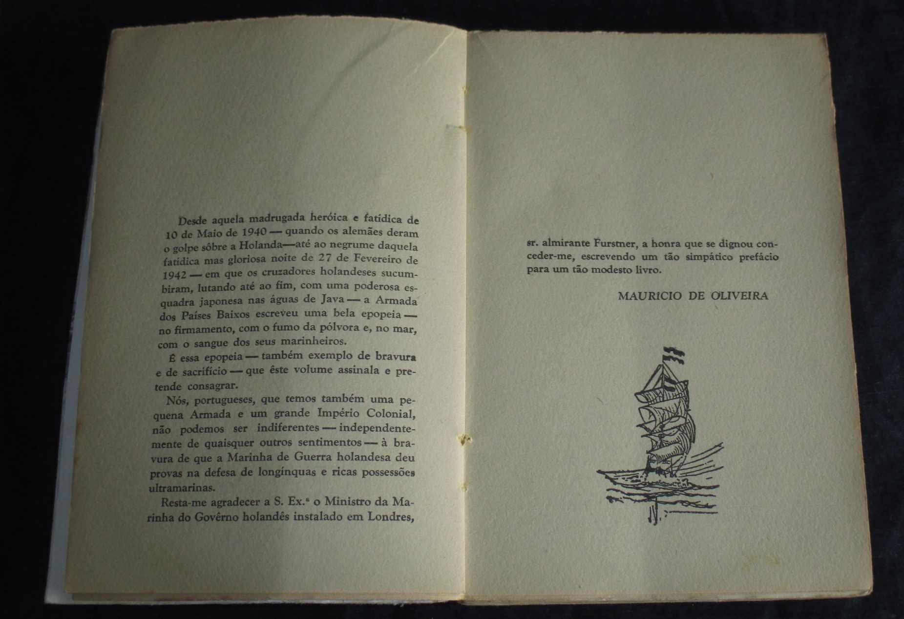 Livro A Epopeia da Armada Holandesa Maurício de Oliveira