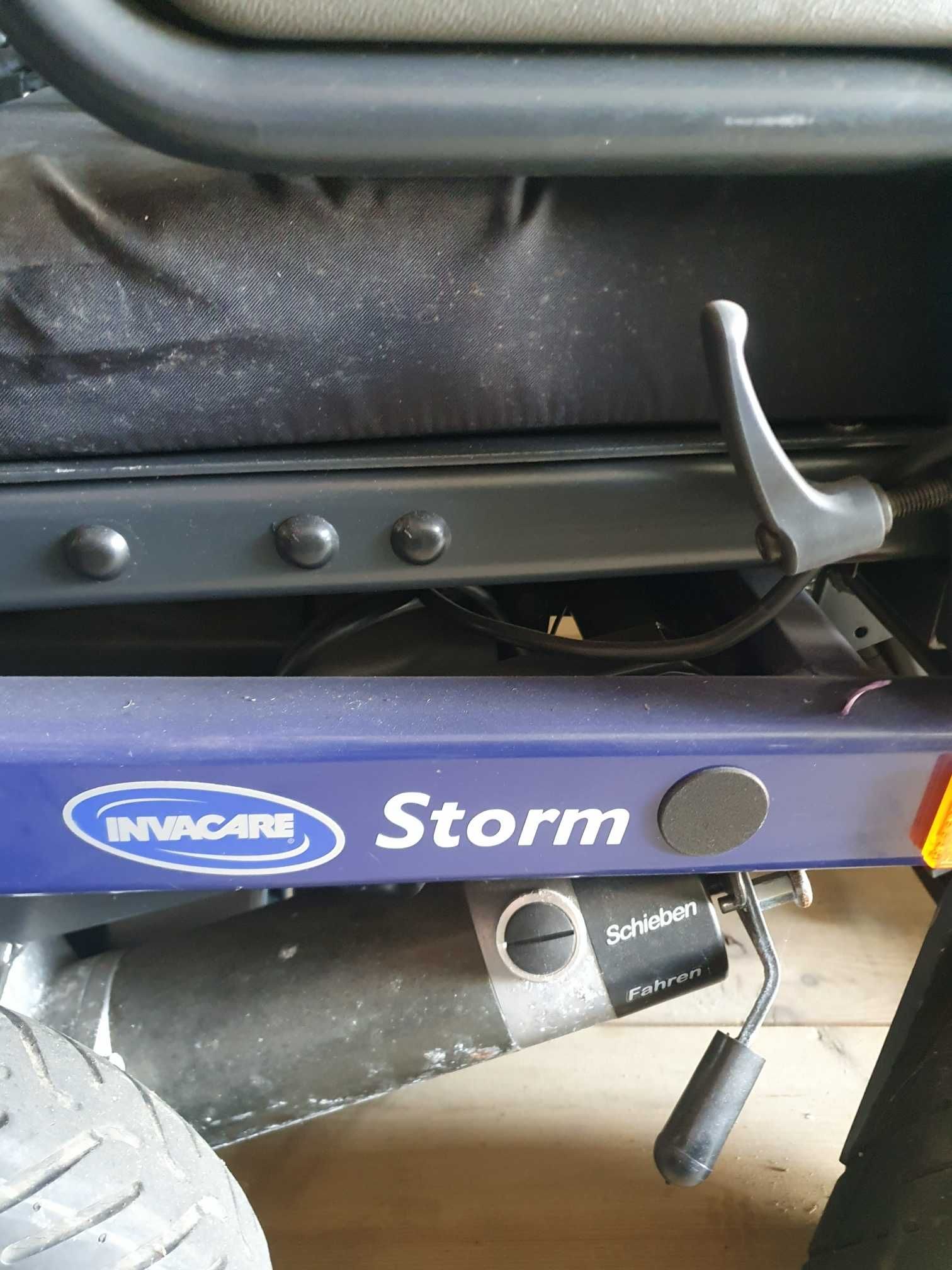 wózek inwalidzki elektryczny invacare storm siedzisko 43 cm - 17