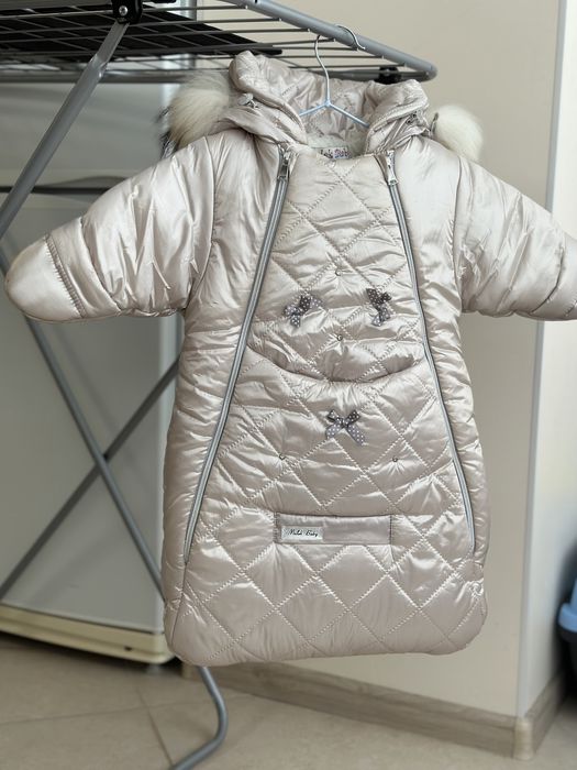 Зимовий комбінезон / конверт для новоронародженого