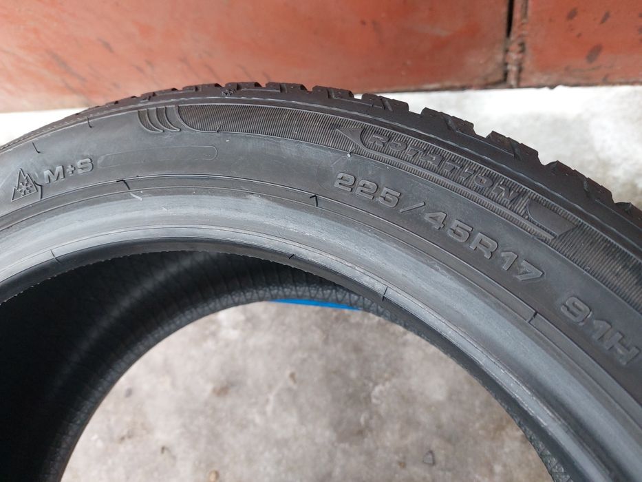 225/45/17 R17 FULDA Kristall Control HP2 4шт ціна за 1шт зима шини