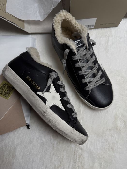 кеди зимові теплі кросівки жіночі ggdb golden goos голден гус шкіряні