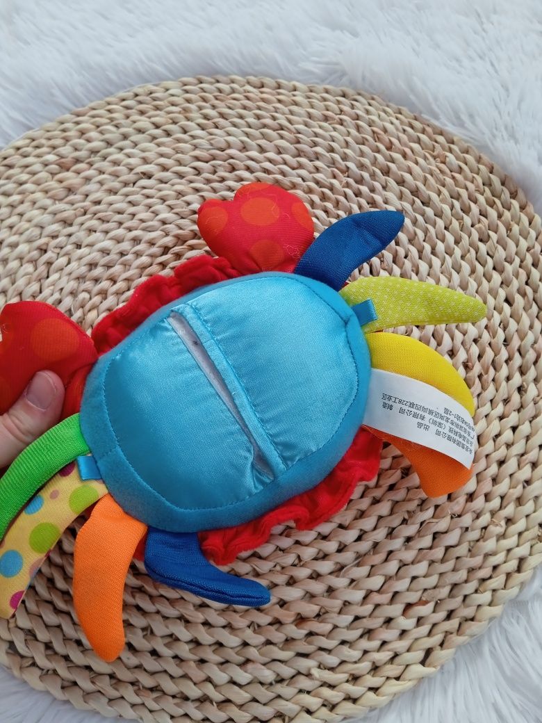 Zabawka do raczkowania krab Winfun jeździ wibruje śpiewa