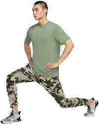 Spodnie dresowe męskie S Nike Dri-FIT Camo Training Pants S Zielone