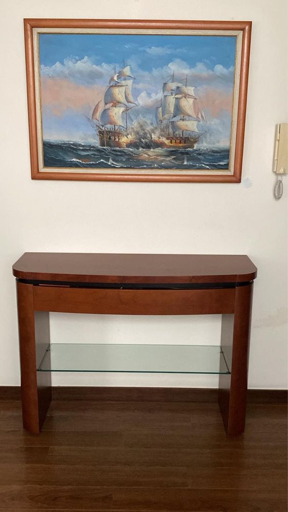 Movel e quadro usado em bom estado movel tem gaveta