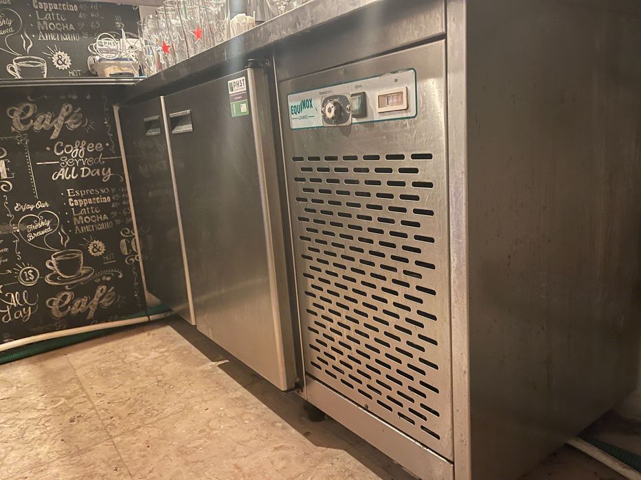 Balcão frigorífico INOX usado