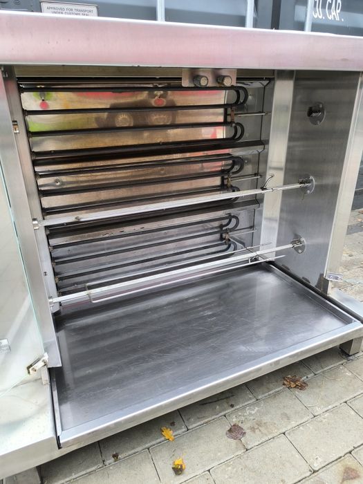 Rożen elektryczny, rożno na kurczaki kromet oe-12