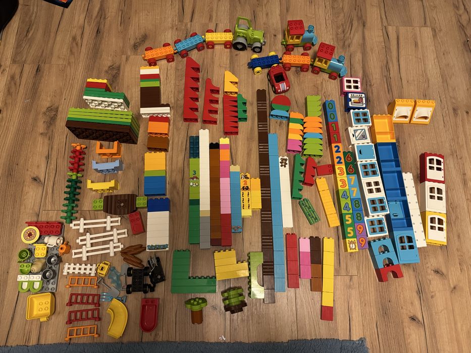 Duzy zestaw klockow Legi Duplo