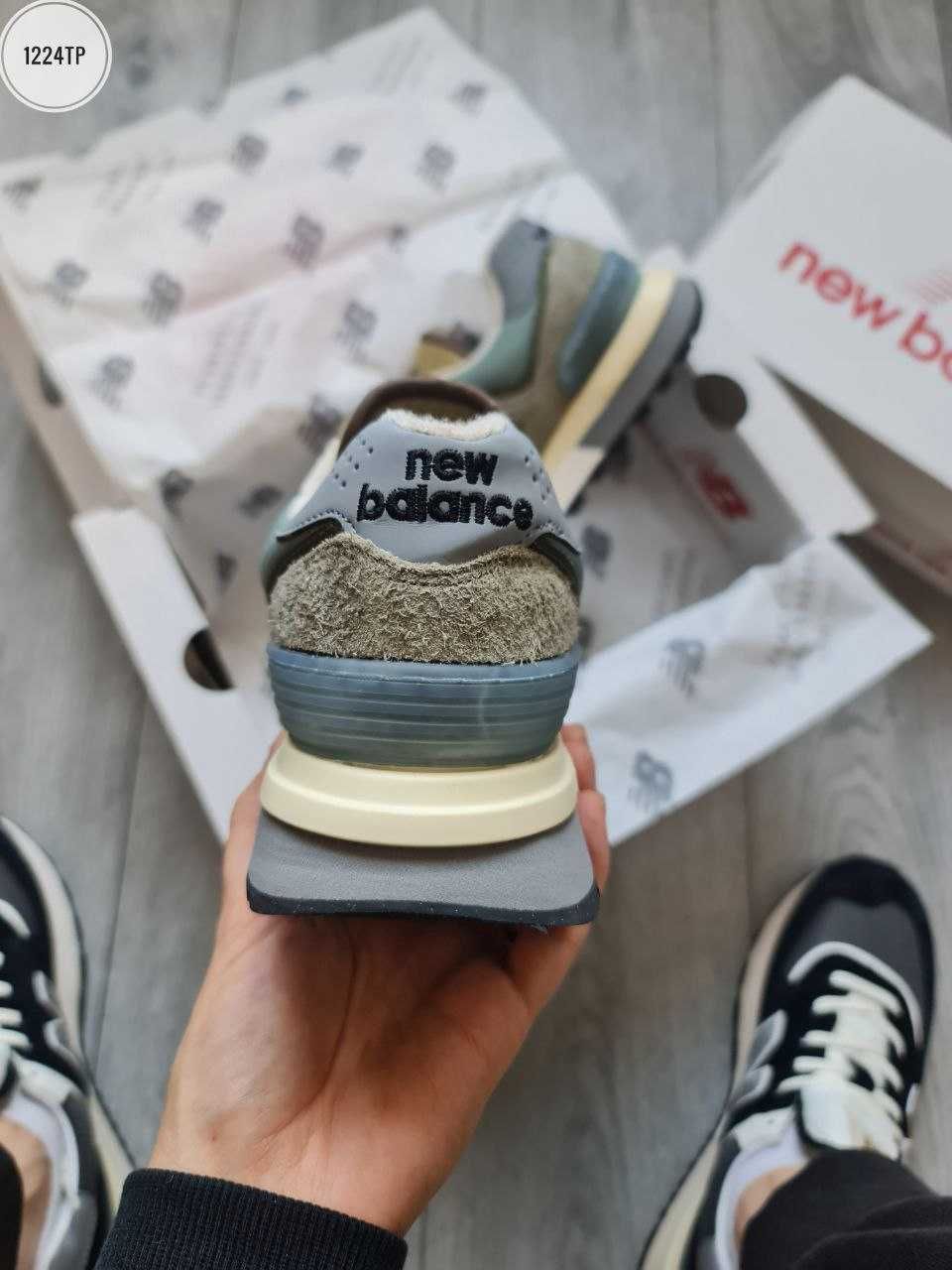 Чоловічі кросівки NEW BALANCE 574 сірий 1224TP ТОПОВІ
