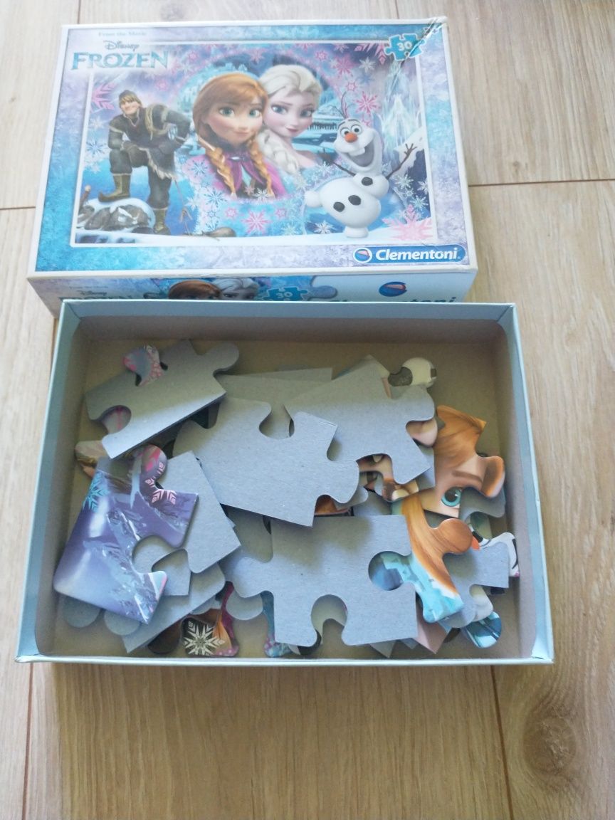 Puzzle Kraina Lodu +3
