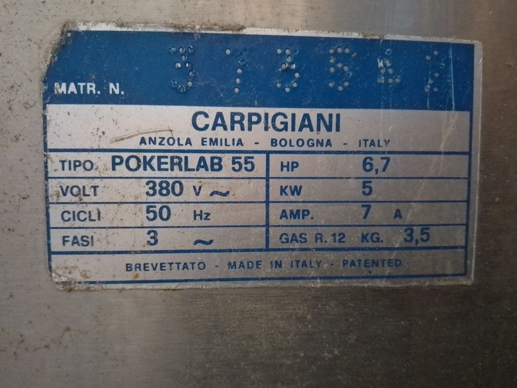 Pasteryzator firmy Carpigiani