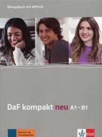 DaF Kompakt Neu A1 - B1 Ubungsbuch + MP3 - CD - praca zbiorowa