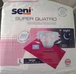 Seni pieluchomajtki Super Quatro L