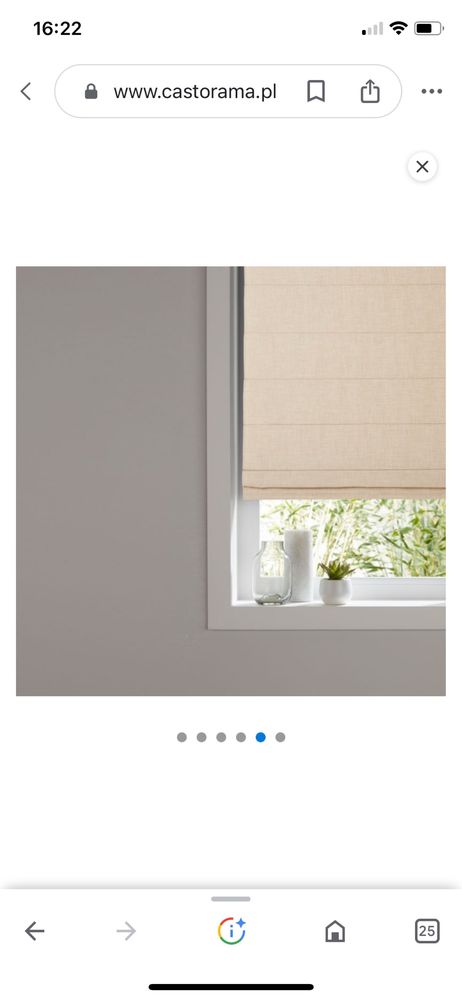 Roleta rzymska 180x160