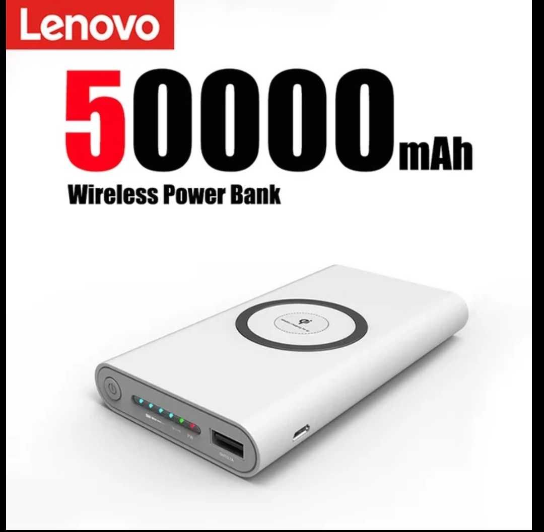 Wireless power bank  QI input e Output 50,000 mAh