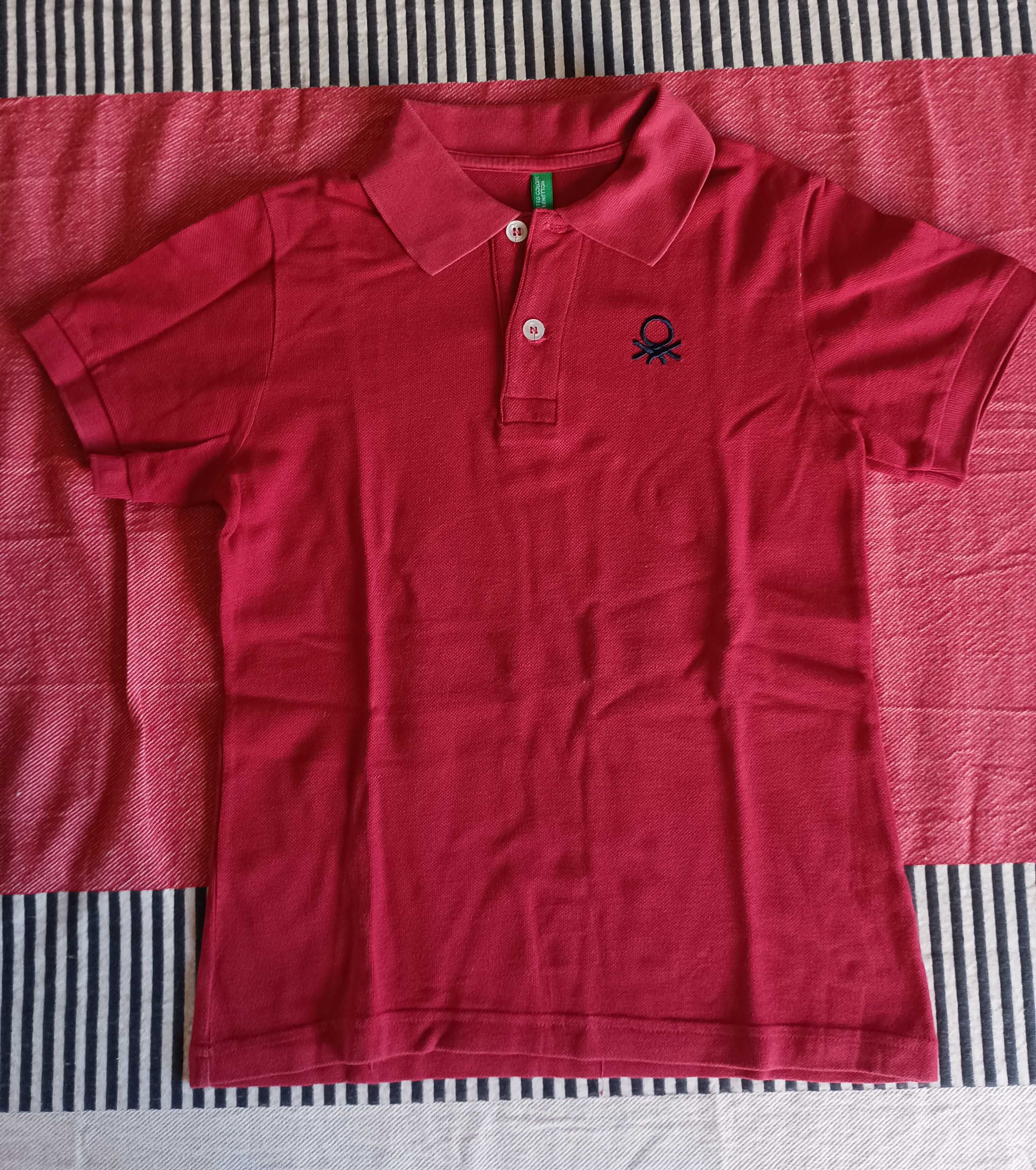 Polos Benetton de criança 4-5 anos