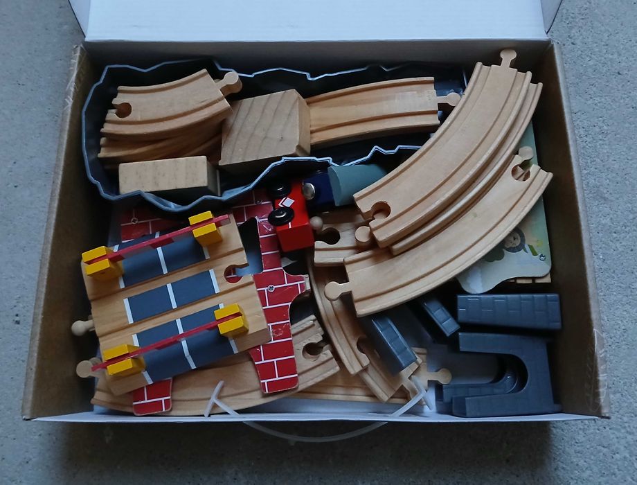 Kolejka Elefun kompatybilna z IKEA LIDL BRIO + gratis