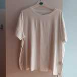 Esmara 44/46 biła bluzka t-shirt z modelem / modal