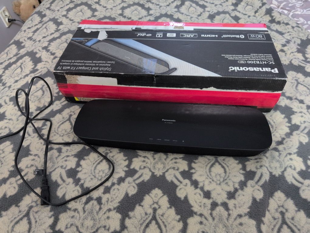 Soundbar Panasonic SC-HTB200 2.0 80 W czarny