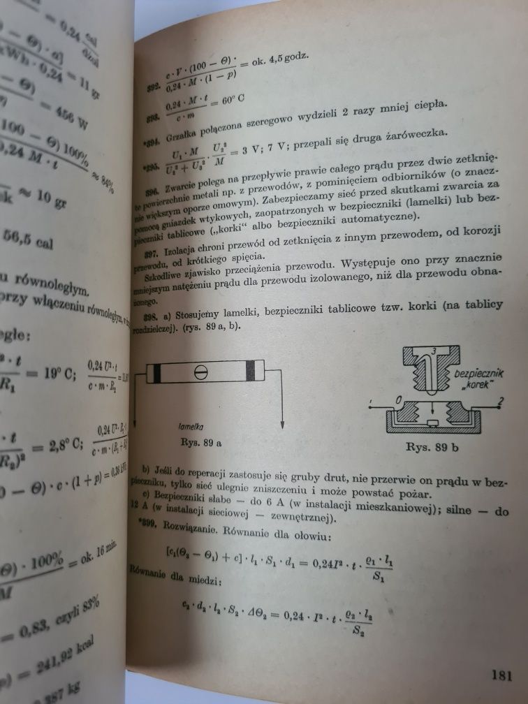 Zbiór zadań i pytań z fizyki - Elektryczność. Książka