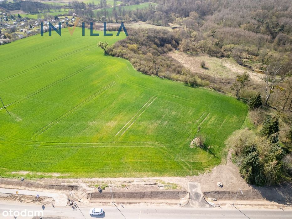 Działka inwestycyjna przy DW 515