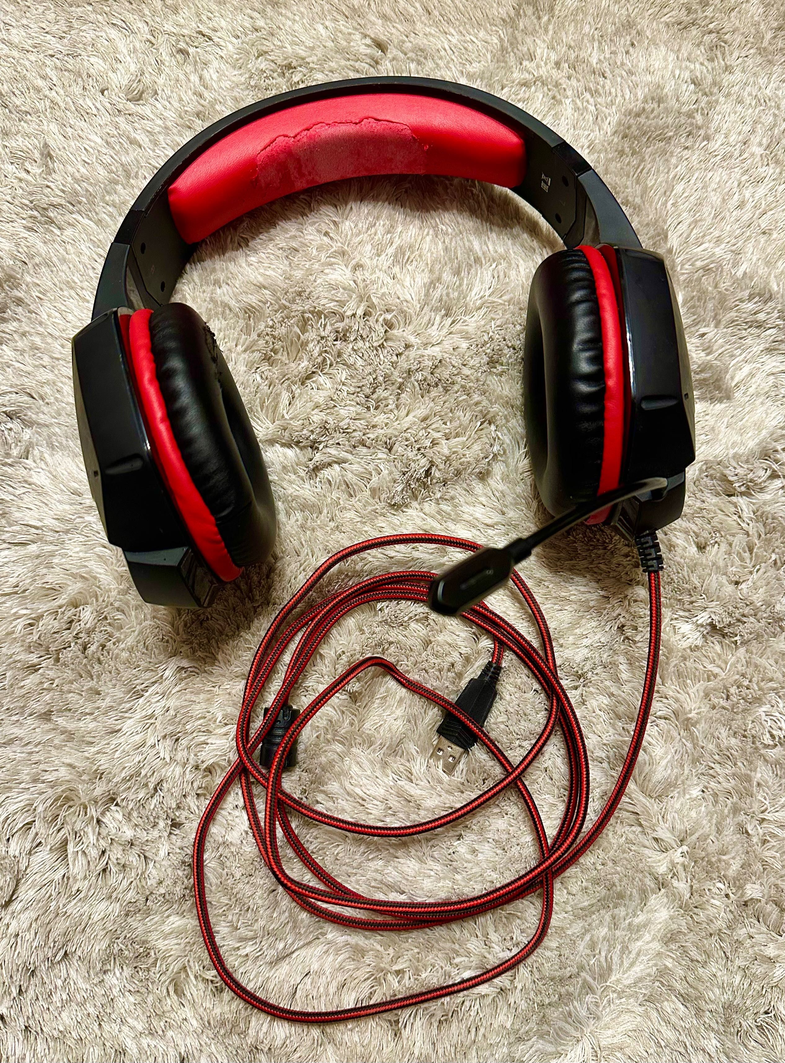 Продам Навушники Real-El GDX-7750 Black-red