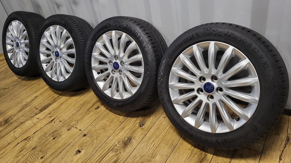 Felgi Ford 17" 5x108 z oponami 225/50 R17 S-Max C-Max Mondeo MK4 MK5