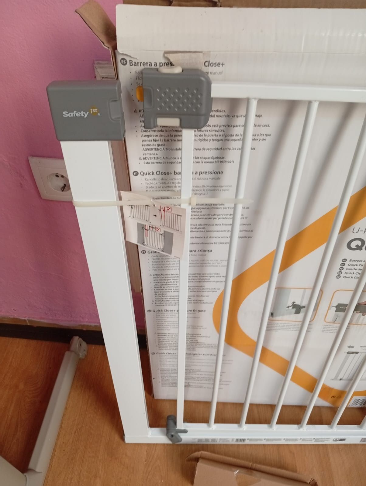 Grade de proteção para criança