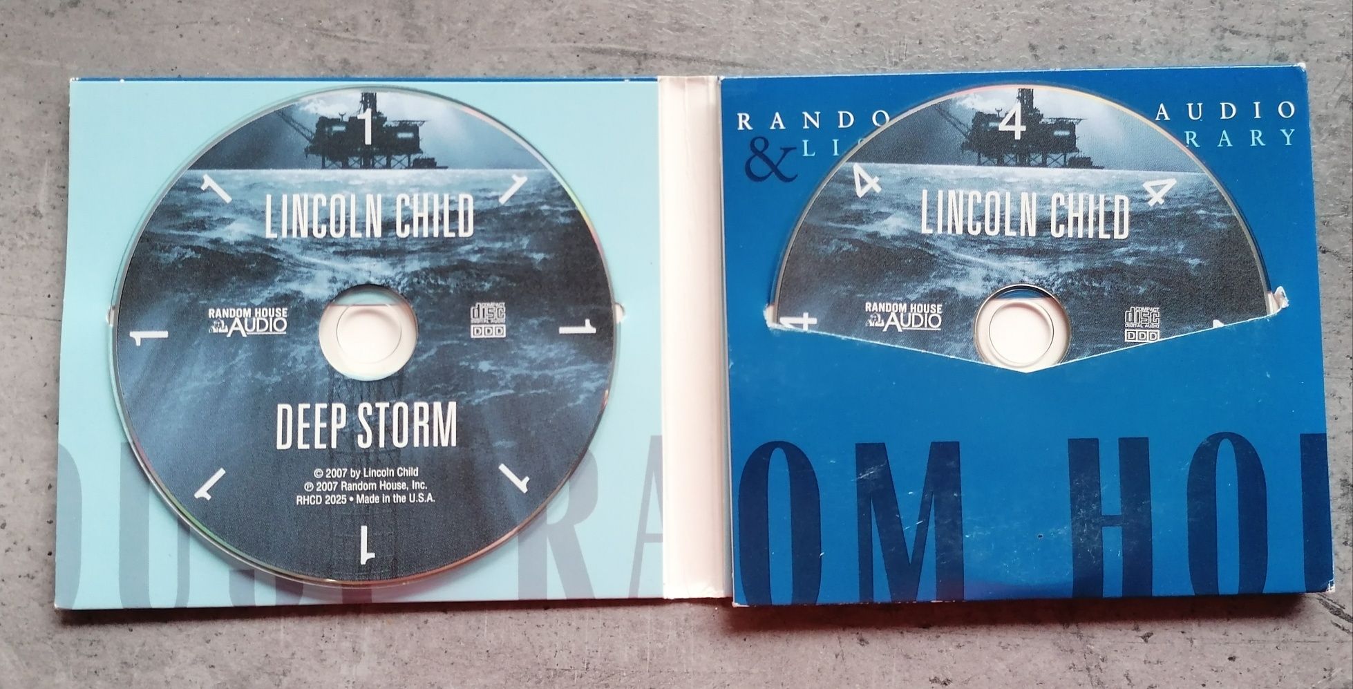 Audiobook angielski 6 CD, Deep storm, Lincoln Child
