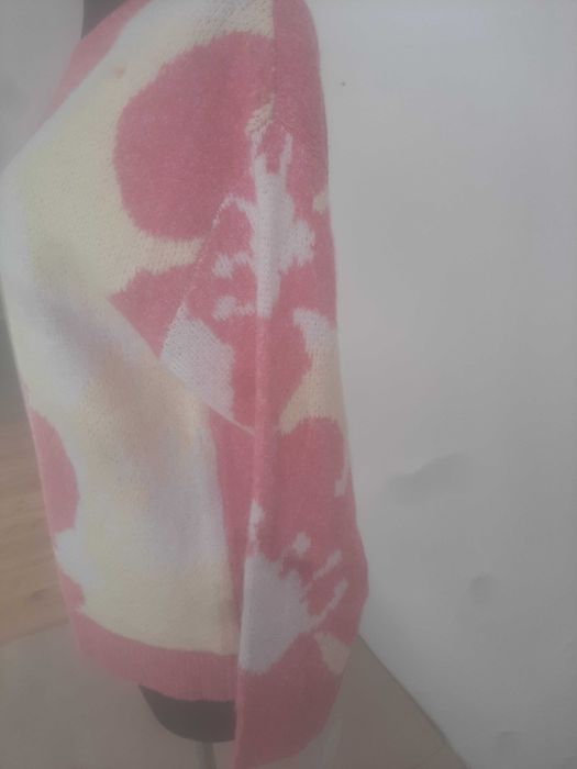 Nowy sweter damski kolorowy