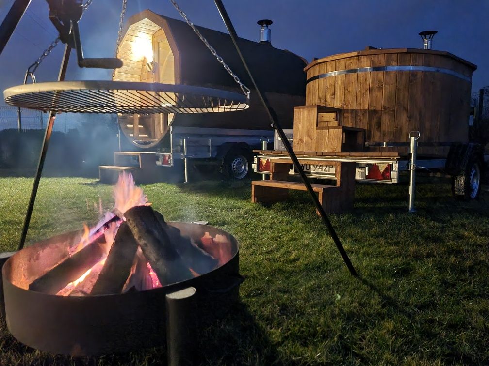 Wynajem Mobilna Sauna i Gorąca Balia